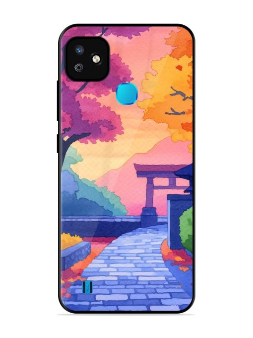 Autumnal Serenity Glossy Soft Edge Case for Infinix Smart Hd (2021) Chachhi