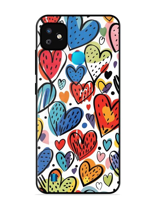 Heartfelt Harmony Glossy Soft Edge Case for Infinix Smart Hd (2021) Chachhi