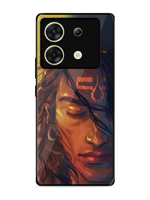 Tranquil Shiva Glossy Soft Edge Case for Infinix Zero 30 (5G) Chachhi