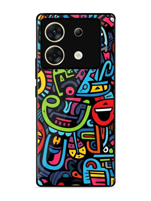 Doodlephoria Glossy Soft Edge Case for Infinix Zero 30 (5G) Chachhi