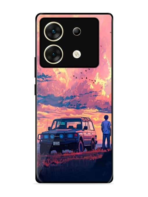 Solitude'S Horizon Glossy Soft Edge Case for Infinix Zero 30 (5G) Chachhi