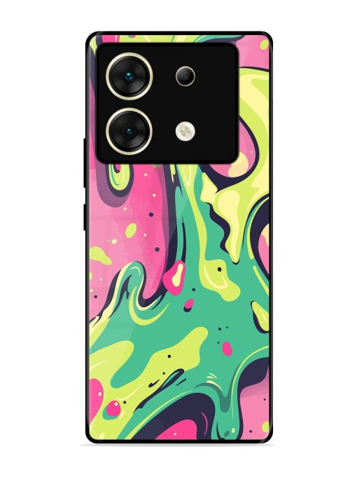 Gooey Grooves Glossy Soft Edge Case for Infinix Zero 30 (5G) Chachhi