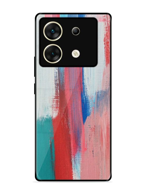 Colorful Chaos Glossy Soft Edge Case for Infinix Zero 30 (5G) Chachhi