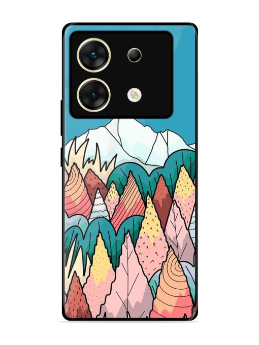 Mountain Dreamscape Glossy Soft Edge Case for Infinix Zero 30 (5G) Chachhi