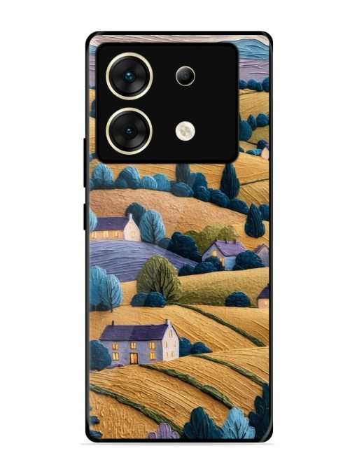 Rolling Hilltop Haven Glossy Soft Edge Case for Infinix Zero 30 (5G) Chachhi