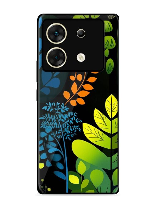 Midnight Garden Glossy Soft Edge Case for Infinix Zero 30 (5G) Chachhi