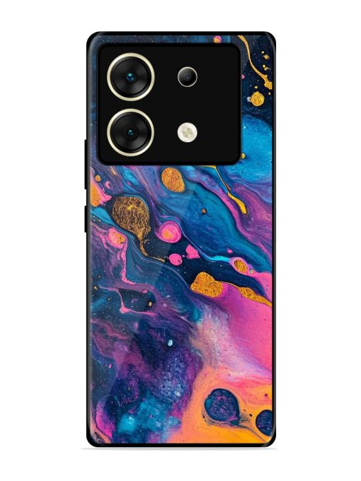 Cosmic Swirl Glossy Soft Edge Case for Infinix Zero 30 (5G) Chachhi