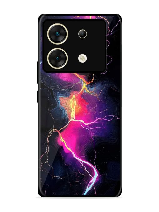 Electric Dreams Glossy Soft Edge Case for Infinix Zero 30 (5G) Chachhi