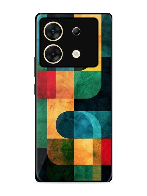 Geometric Harmony Glossy Soft Edge Case for Infinix Zero 30 (5G) Chachhi