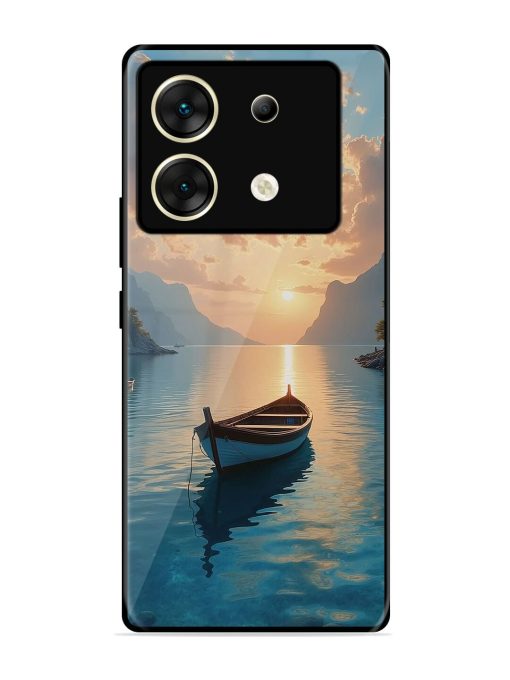 Serene Sunset Glossy Soft Edge Case for Infinix Zero 30 (5G) Chachhi