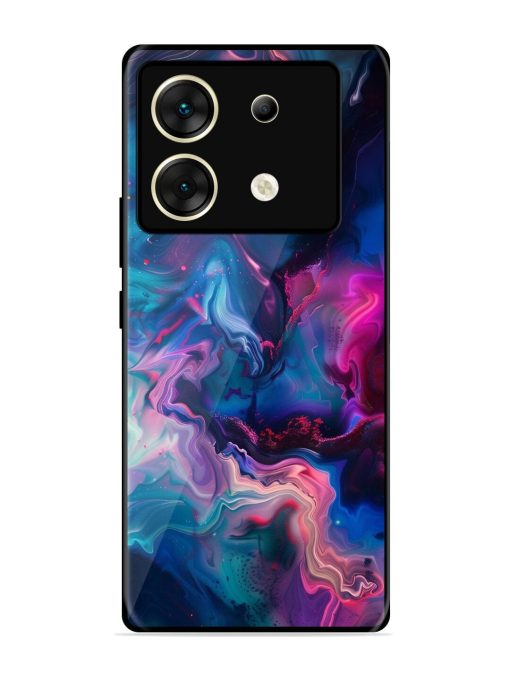 Cosmic Swirl Glossy Soft Edge Case for Infinix Zero 30 (5G) Chachhi