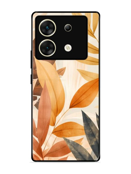 Earthy Elegance Glossy Soft Edge Case for Infinix Zero 30 (5G) Chachhi