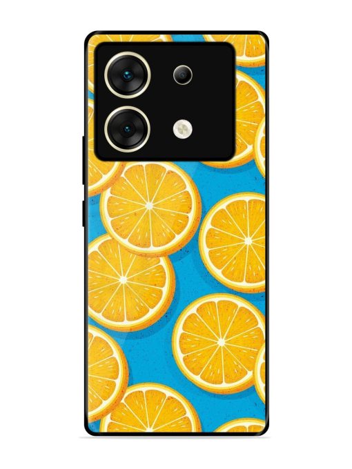 Citrus Symphony Glossy Soft Edge Case for Infinix Zero 30 (5G) Chachhi