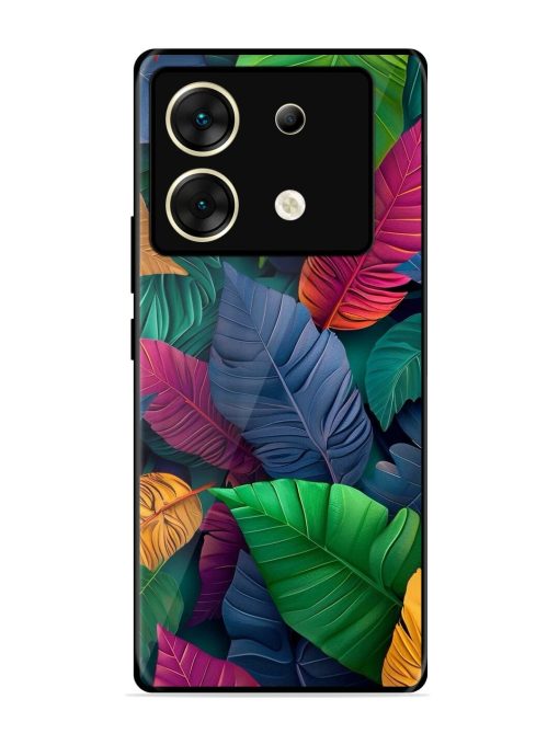 Tropical Tapestry Glossy Soft Edge Case for Infinix Zero 30 (5G) Chachhi