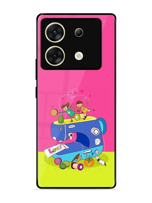 Sew Cute Glossy Soft Edge Case for Infinix Zero 30 (5G) Chachhi