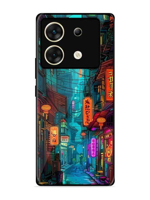 Neon Nightscape Glossy Soft Edge Case for Infinix Zero 30 (5G) Chachhi