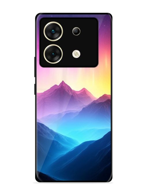 Cosmic Mountains Glossy Soft Edge Case for Infinix Zero 30 (5G) Chachhi