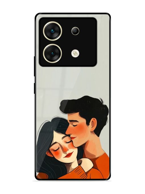 Craft Couples Glossy Soft Edge Case for Infinix Zero 30 (5G) Chachhi