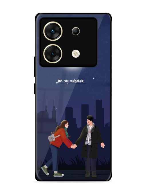 Moonlight Proposal Glossy Soft Edge Case for Infinix Zero 30 (5G) Chachhi