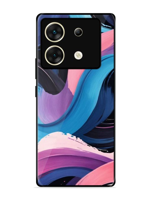 Whimsical Waves Glossy Soft Edge Case for Infinix Zero 30 (5G) Chachhi