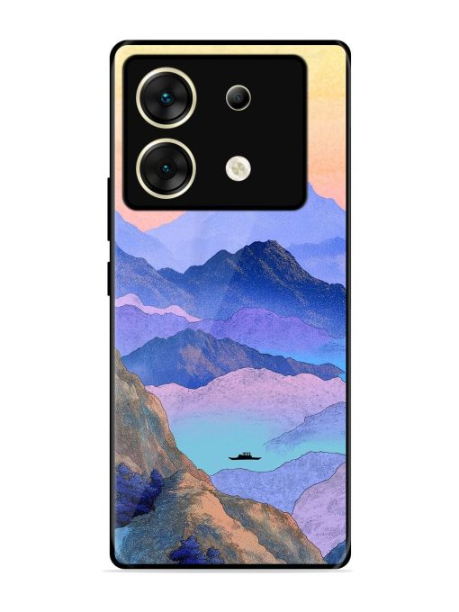 Mountain Mist Glossy Soft Edge Case for Infinix Zero 30 (5G) Chachhi