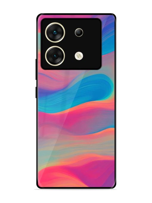 Wavy Wonder Glossy Soft Edge Case for Infinix Zero 30 (5G) Chachhi