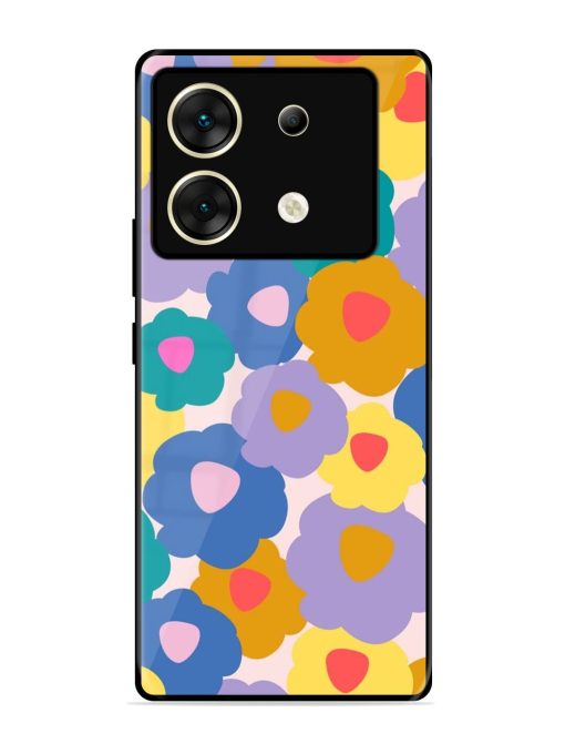 Flower Power Glossy Soft Edge Case for Infinix Zero 30 (5G) Chachhi