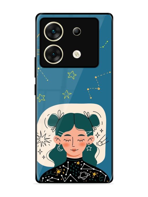 Cosmic Daydreamer Glossy Soft Edge Case for Infinix Zero 30 (5G) Chachhi