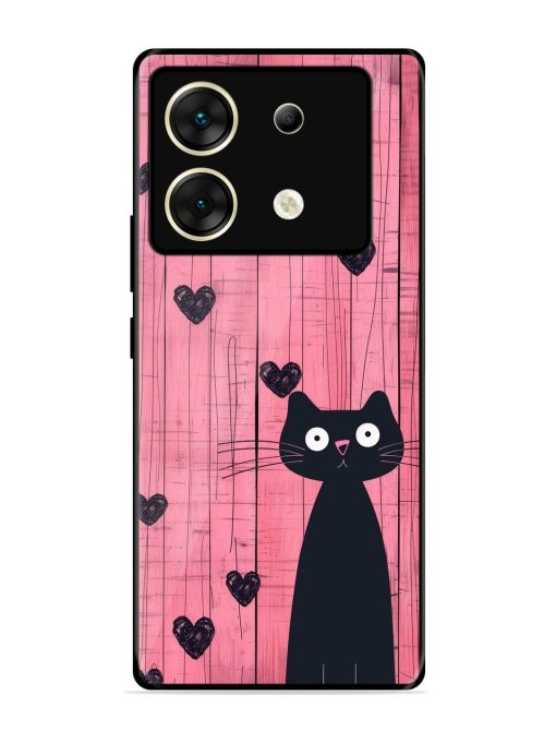 Feline Valentine'S Day Glossy Soft Edge Case for Infinix Zero 30 (5G) Chachhi