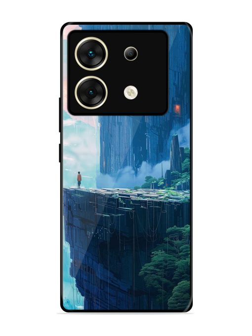 Solitude In The Sky Glossy Soft Edge Case for Infinix Zero 30 (5G) Chachhi