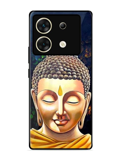 Buddha Face Glossy Soft Edge Case for Infinix Zero 30 (5G) Chachhi