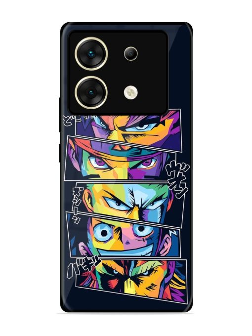 One Piece Powerhouse Glossy Soft Edge Case for Infinix Zero 30 (5G) Chachhi