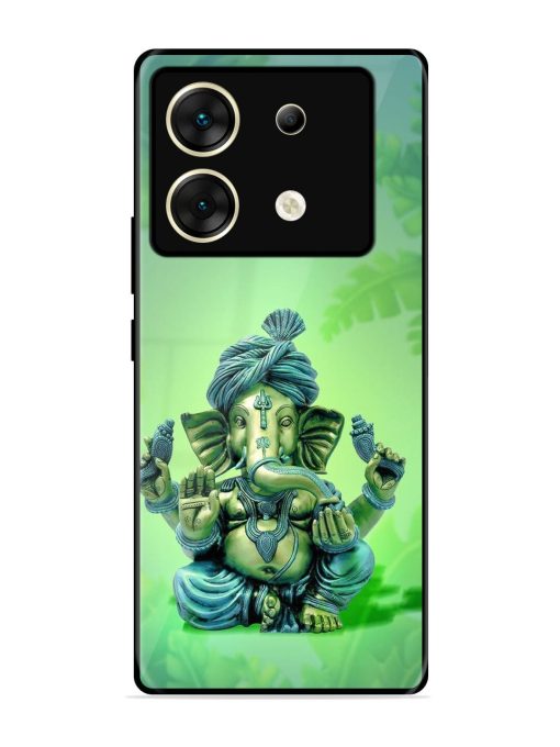 Ganesha, The Remover Of Obstacles Glossy Soft Edge Case for Infinix Zero 30 (5G) Chachhi