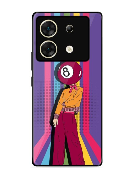 Eight Ball Fashionista Glossy Soft Edge Case for Infinix Zero 30 (5G) Chachhi