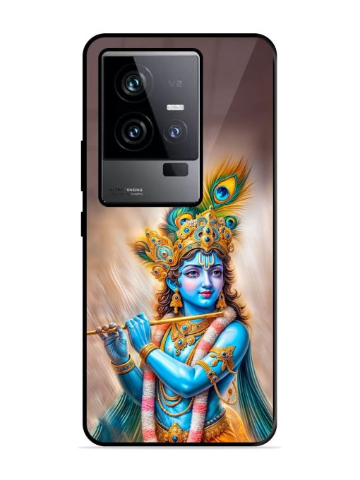 Divine Krishna Glossy Soft Edge Case for Iqoo 11 (5G) Chachhi