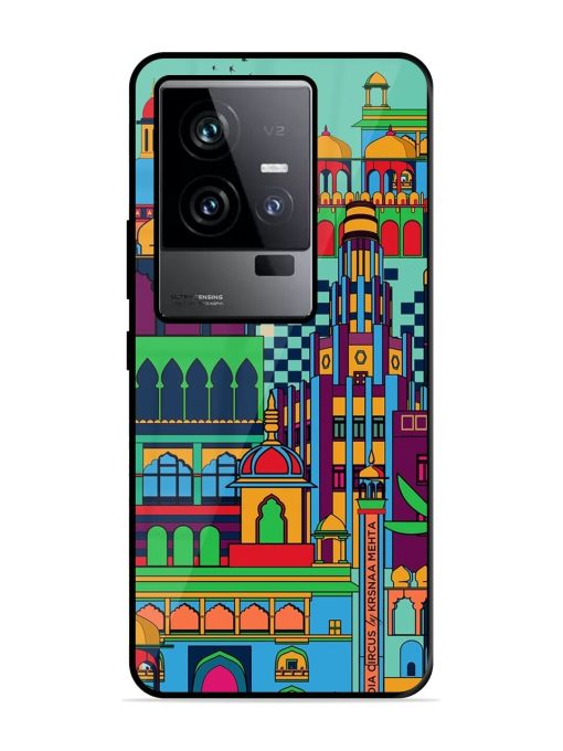 Indian Tapestry Glossy Soft Edge Case for Iqoo 11 (5G) Chachhi