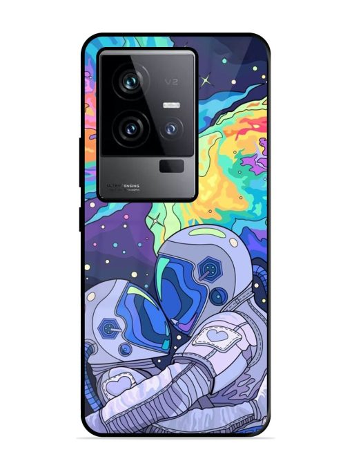 Cosmic Love Glossy Soft Edge Case for Iqoo 11 (5G) Chachhi