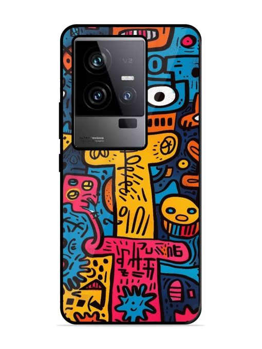 Doodletopia Glossy Soft Edge Case for Iqoo 11 (5G) Chachhi