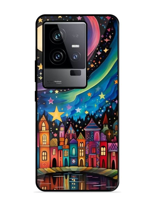 Starlit Village Glossy Soft Edge Case for Iqoo 11 (5G) Chachhi