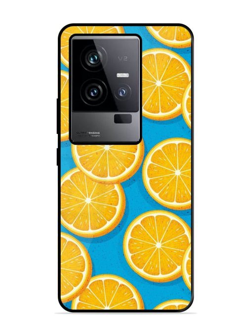 Citrus Symphony Glossy Soft Edge Case for Iqoo 11 (5G) Chachhi