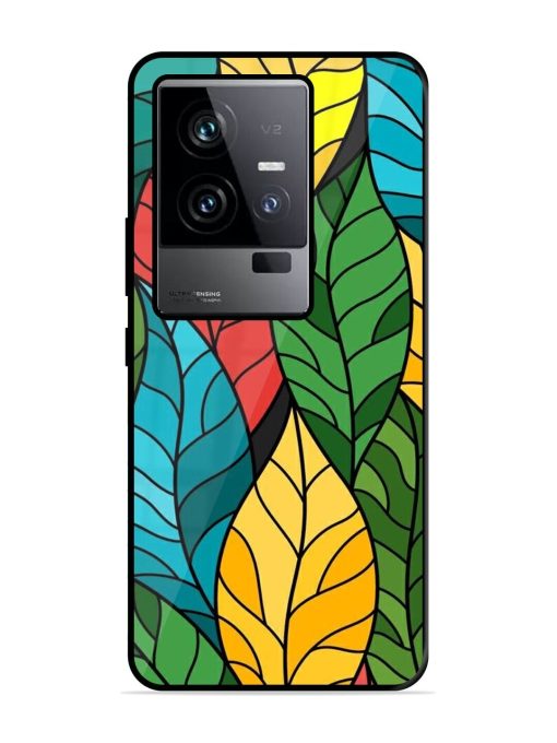 Foliage Fiesta Glossy Soft Edge Case for Iqoo 11 (5G) Chachhi