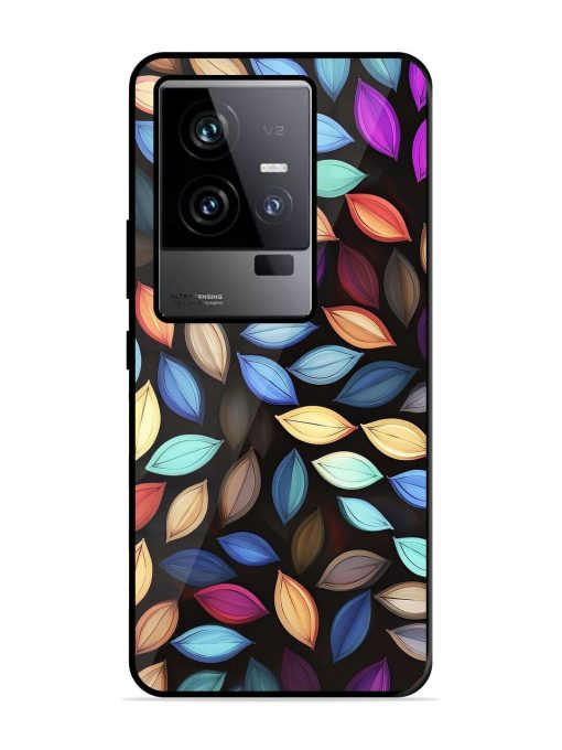 Colorful Kaleidoscope Glossy Soft Edge Case for Iqoo 11 (5G) Chachhi