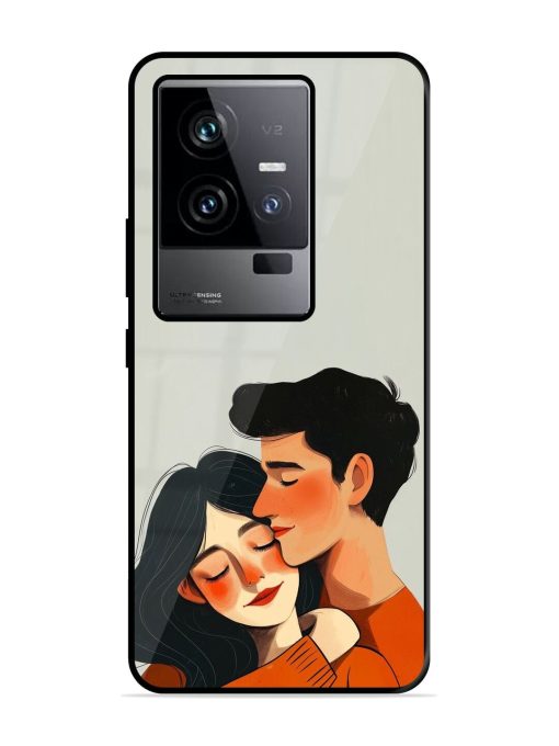 Craft Couples Glossy Soft Edge Case for Iqoo 11 (5G)