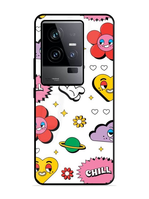 Whimsical Wonderland Glossy Soft Edge Case for Iqoo 11 (5G) Chachhi