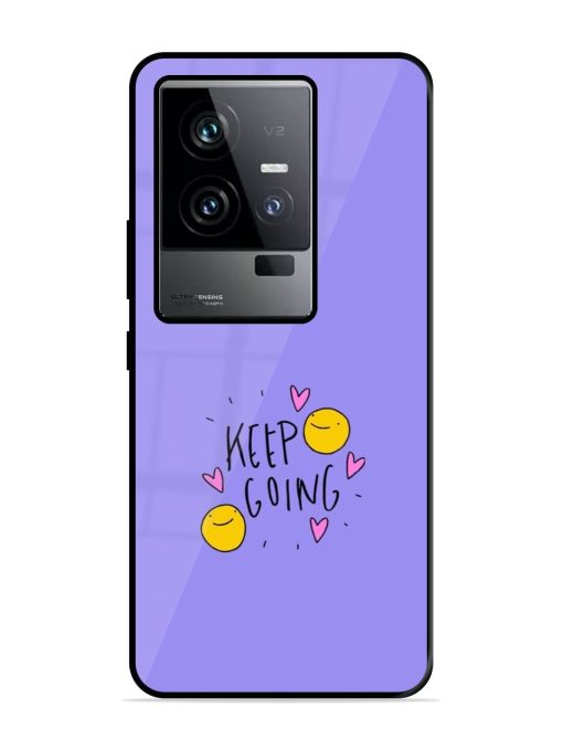 Smiling Through It All Glossy Soft Edge Case for Iqoo 11 (5G) Chachhi