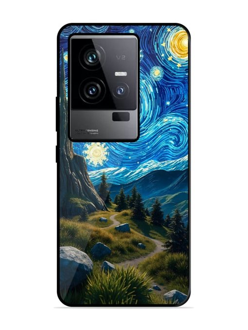 Starry Night In The Shire Glossy Soft Edge Case for Iqoo 11 (5G) Chachhi