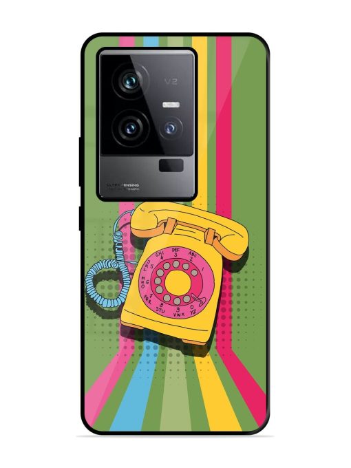 Retro Dialer Glossy Soft Edge Case for Iqoo 11 (5G) Chachhi