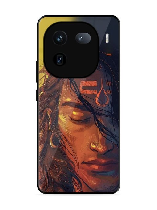 Tranquil Shiva Glossy Soft Edge Case for Iqoo 12 (5G) Chachhi