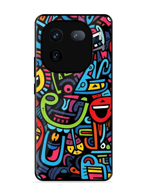 Doodlephoria Glossy Soft Edge Case for Iqoo 12 (5G) Chachhi