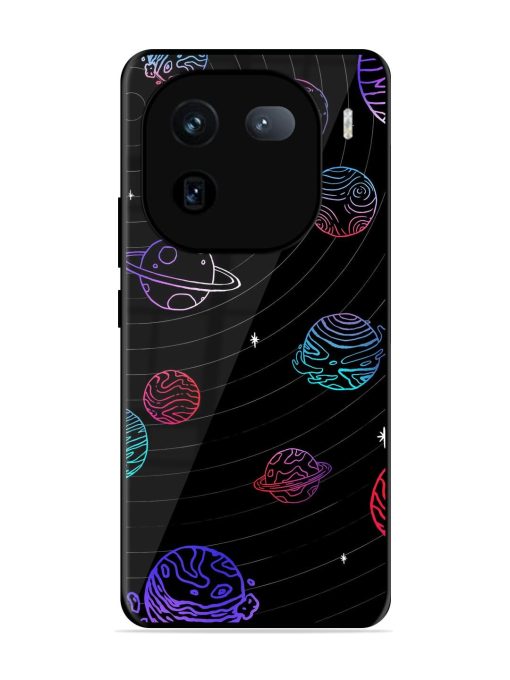 Cosmic Ballet Glossy Soft Edge Case for Iqoo 12 (5G) Chachhi